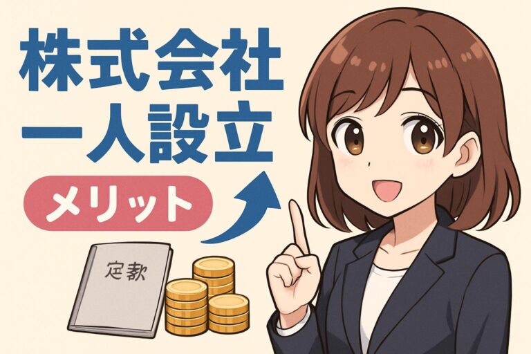 株式会社を1人で設立する方法とメリット｜登記から運営まで徹底解説