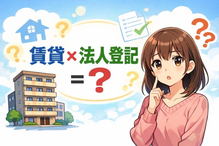【賃貸で法人登記】は可能？大家の許可は必要？手続きと注意点を完全解説