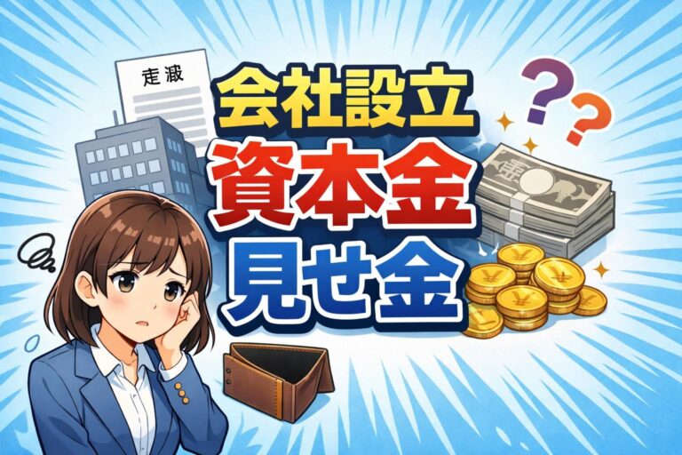 会社設立の資本金で「見せ金」は絶対NG！バレるリスクと正しい資金調達法を解説