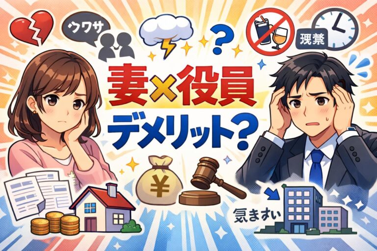 【税理士が解説】妻を役員にするデメリットとは？知らないと損する税金と社会保険の落とし穴