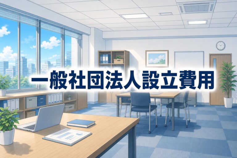 【2026年最新】一般社団法人の設立費用はいくら？実費と代行手数料を徹底比較