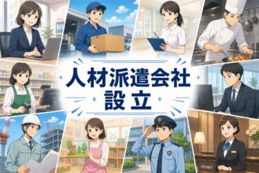 【2026年最新】人材派遣会社の設立完全ガイド！許可要件や必要資金、手続きの流れをプロが徹底解説