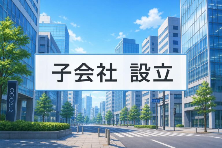 子会社設立のメリット・デメリットとは？手順・費用や税金対策を徹底解説