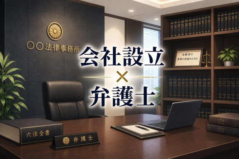 会社設立を弁護士に依頼するメリットとは？費用相場や司法書士との違いを解説